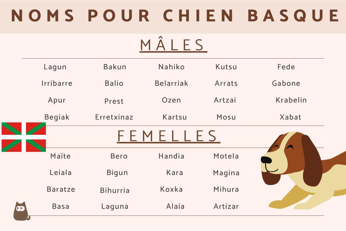 Des noms de chiens en Basque