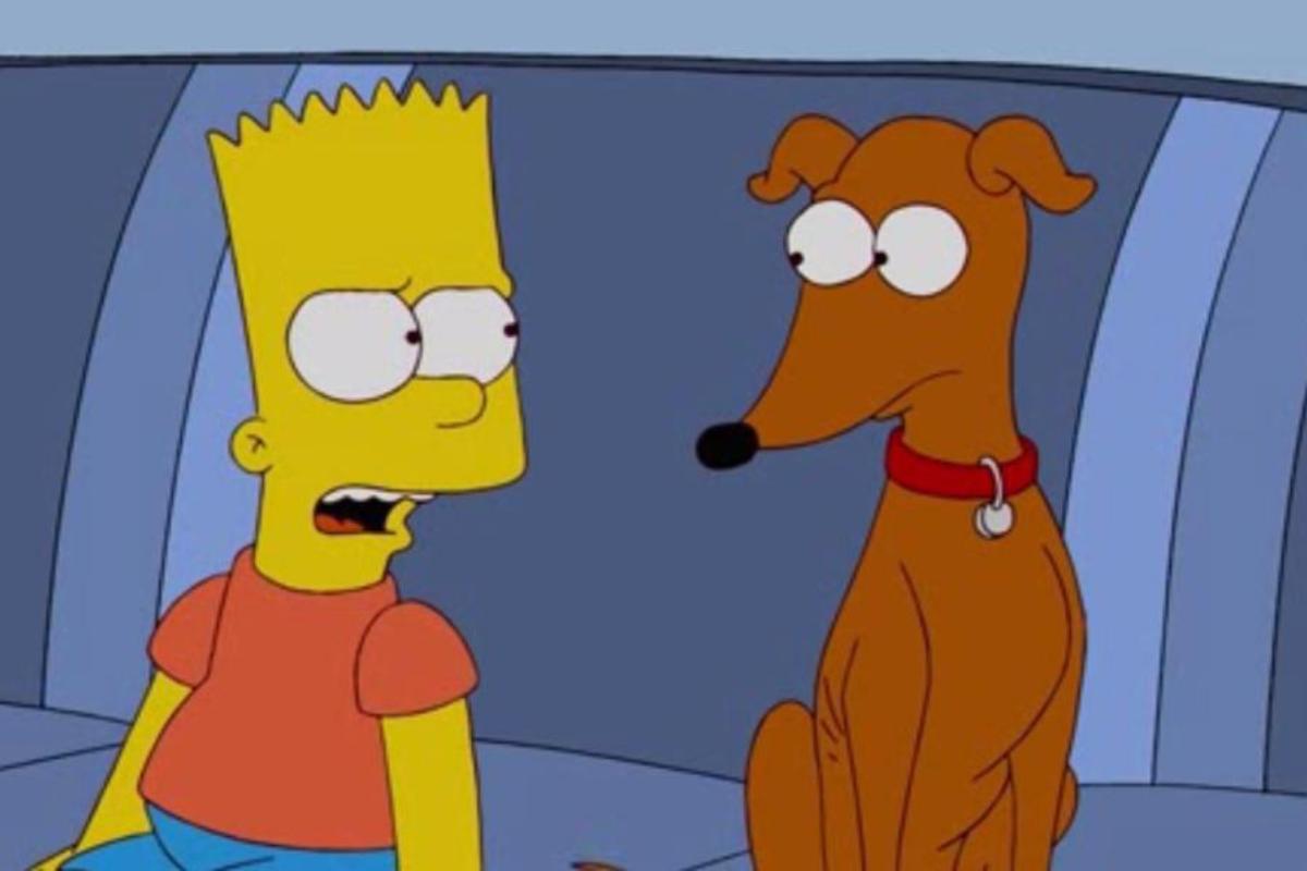 Nom du chien des Simpson
