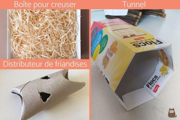 Les meilleurs jouets pour furet - DIY : jouet pour furet maison