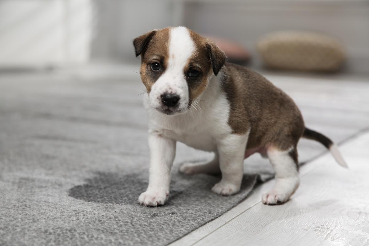 Mon chien se fait pipi dessus en dormant : causes et traitement