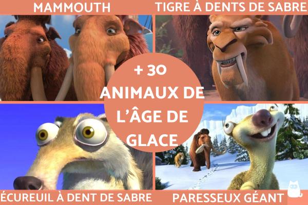 Animaux de l'Âge de glace