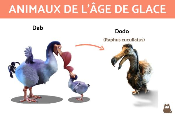 Animaux de l'Âge de glace - Dab : dodo