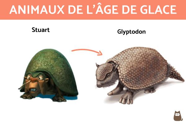 Animaux de l'Âge de glace - Stuart : glyptodon